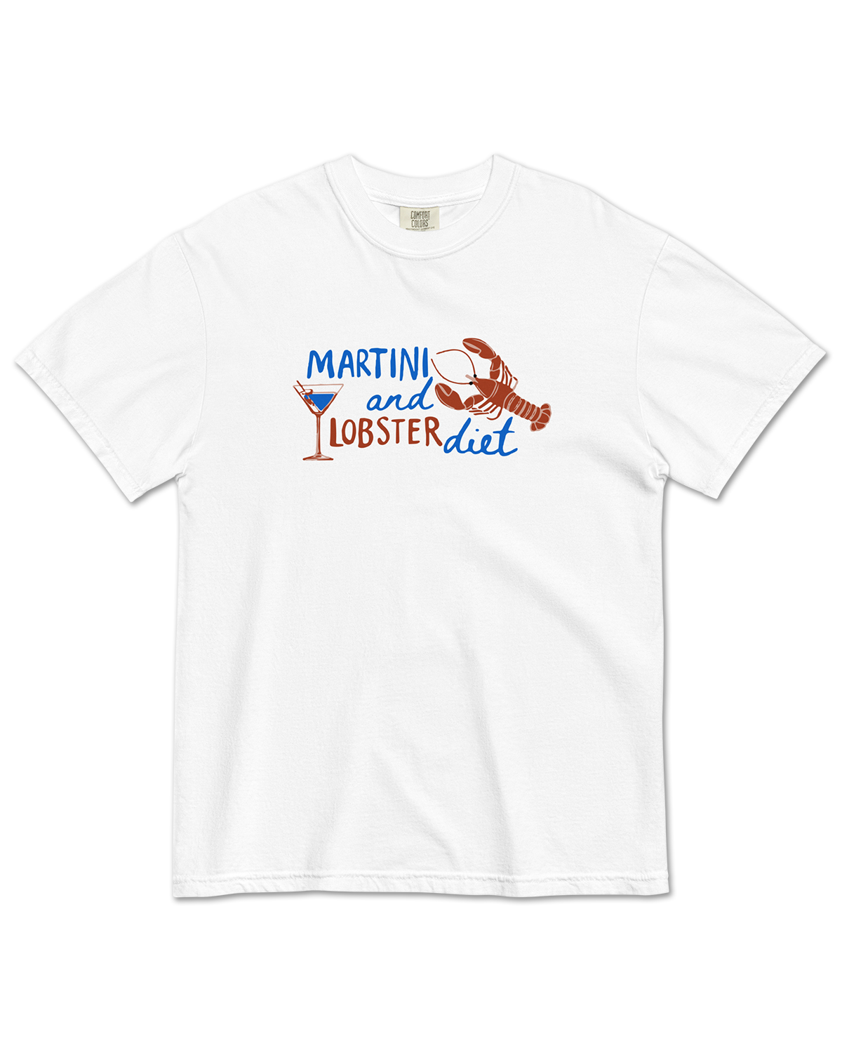 Martini and Lobster t-shirt