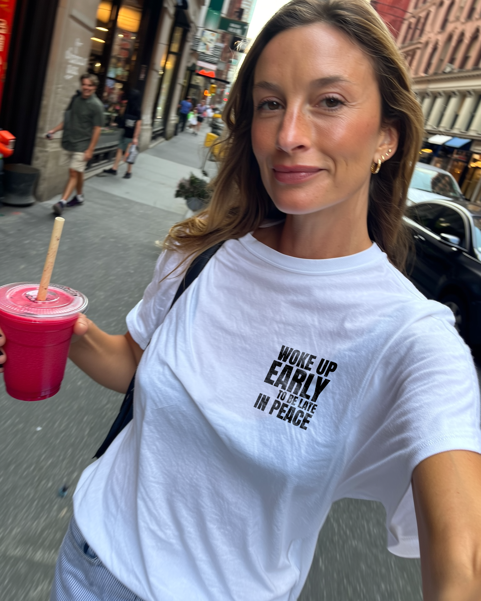 Woke Up Late t-shirt