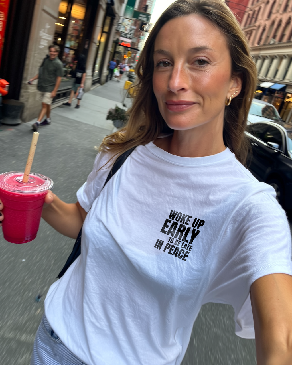 Woke Up Late t-shirt